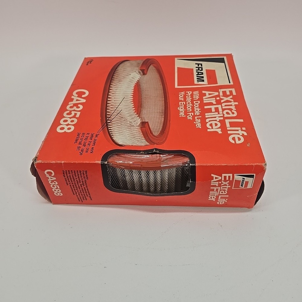 Fram‎ Extra Guard Air Filter 2X Engine Protection Model CA3588 - Picture 3 of 5